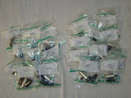 3-PIN XLR PLUGS AND SOCKETS (20 professional quality Neutrik connectors, new)