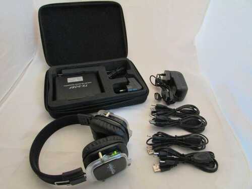30 x Silent Disco Headsets + 1 x 3 Channel Transmitter + 2 x 16 unit Chargers