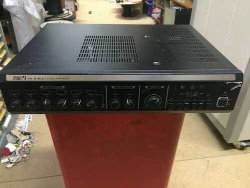 Inter M PA 340 public address amplifier 100 volt