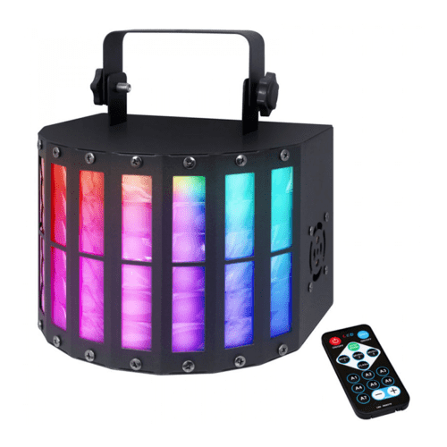 Kam Derby 9 LED Lighting Effect Disco DJ Light DMX inc Remote Control *B-Stock*