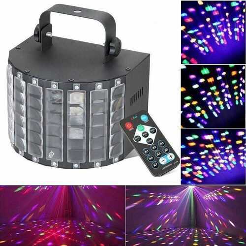 Sound Active LED Stage Light Projector DMX Beam Disco DJ Party Wedding Lighting