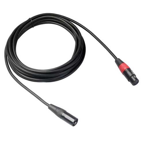 XLR Cable 5 Pin Male to 3 Pin Female Cable for Mic Mixer Amplifier (10m)