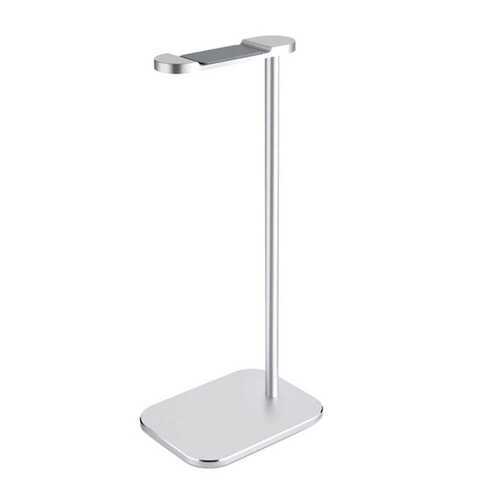 Metal Gaming Headphones Holder Support Headset Desk Display Stand (White) #cz