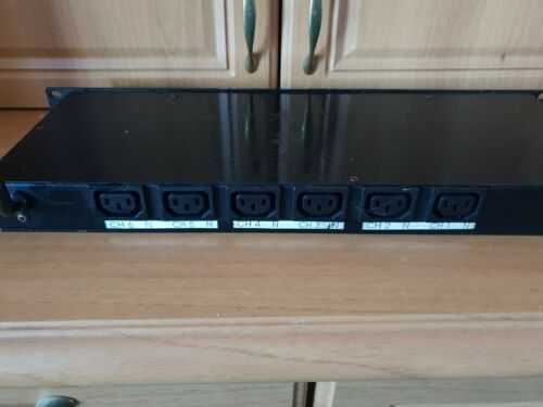 DJ Switch 6 Lighting Controller Rack Panel Disco Light.