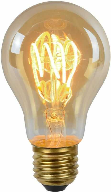 Lucide Filament Bulb, E27, 4 W, Amber [Energy Class A+]