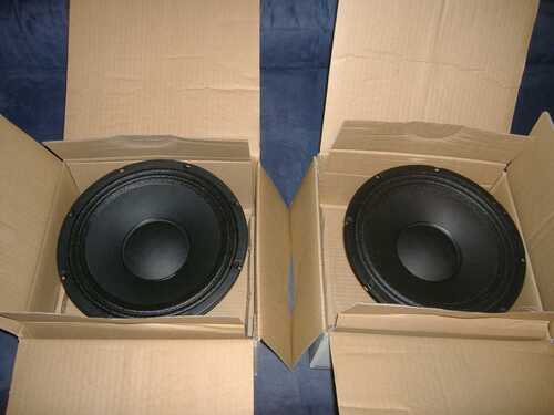 PAIR OF CELESTION TF1020 10 INCH BASS SPEAKER 8OHM 150 WATT - NEW BOXED