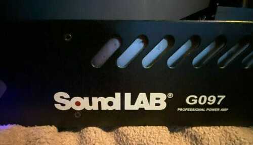 Soundlab G097 90 + 90watt power amp 19 inch rack mount