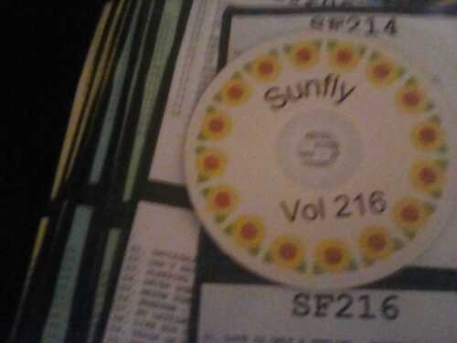 sunfly karaoke cdg discs collection. Over 200 discs. Plus 2 pro CD wallets