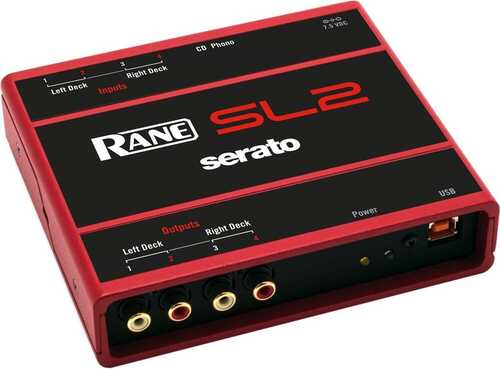 Rane SL2 - Red Limited Edition DVS Serato Interface, No box with cables