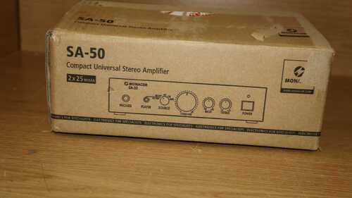 IMG STAGELINE SA-50 IMG MONACOR Compact Universal Stereo Amplifier, 2 X 25W..