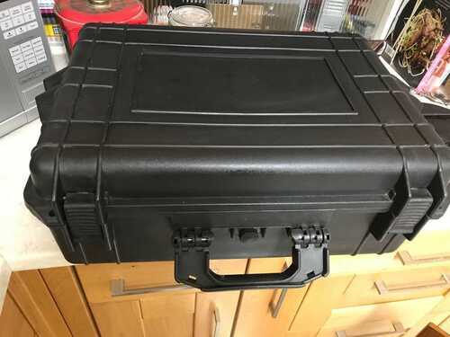 Large waterproof hard case tool storage carry case.500x370x300