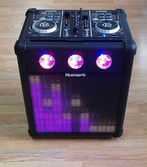 Numark Party Mix Pro DJ Controller with Built-in Speaker and Lightshow SPARES#