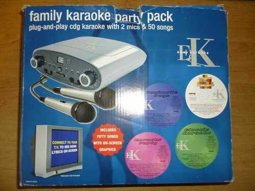 Easy Karaoke family karaoke party pack