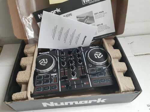 NUMARK Party Mix USB 2 Channel DJ Controller Built-in Light Show NOT WORKING