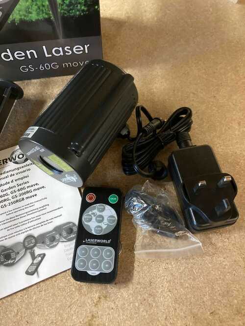 Laserworld GS-60G Move Garden Star Green Laser for Spares or Repair