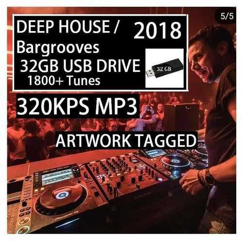Deep House, Soulful, Nu Disco 2018 'Complete Year' on *32GB USB DRIVE* MP3 DJ