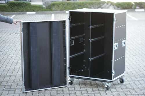 Huge NSP Flight Case - Black - 117cm x 85cm x 89cm
