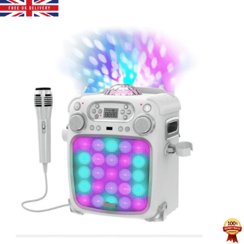 Karaoke Machine iSF-26 Sound Factory Deluxe Children Indoor Interactive White