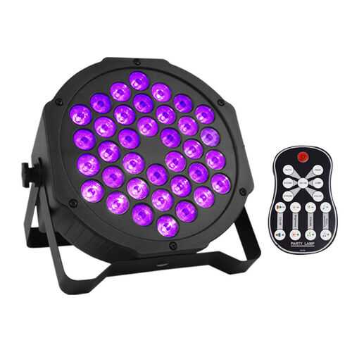 36 LED RGB Stage Light Sound Activated Color Changing Party Club Lamp (US) #SO7