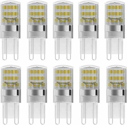 Newlec LED G9 Bulb, 1.9W, Warm White, 10 Pack
