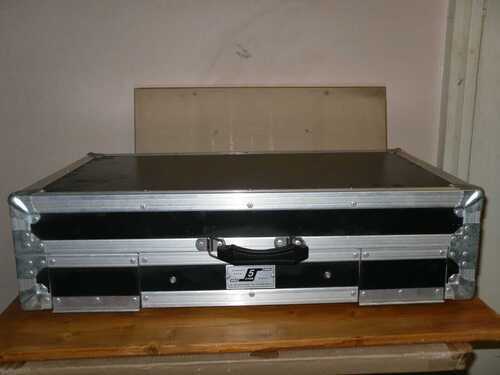 Pro Flight Cases and 2 light stands for DJ/Audio/Video Equipment