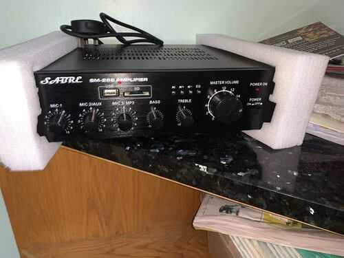 sabre pa amplifier - new