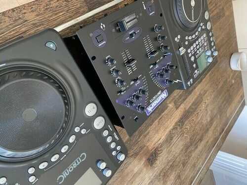 Citronic MPCD-S3 Professional DJ CD Player MP3 CDJS Audio and Citronic MPCD-S6