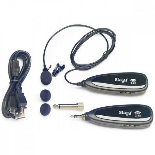 STAGG SUW 10L WIRELESS LAVALIER MICROPHONE SET