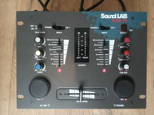 DJ MIXER, SOUNDLAB DSM15 (GOOD CONDITION)