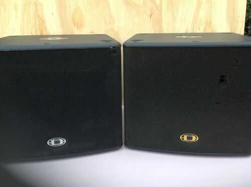 Dynacord Powersub 312 Active 3 channel Subwoofer plus Dynacord 112 speaker/unit