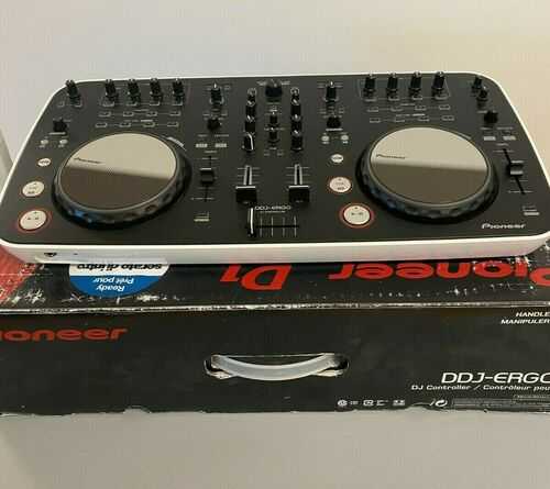 Pioneer DDJ-ERGO-v USB DJ Controller + Numark headphones