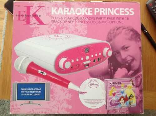 karaoke princess (karaoke machine for girls)