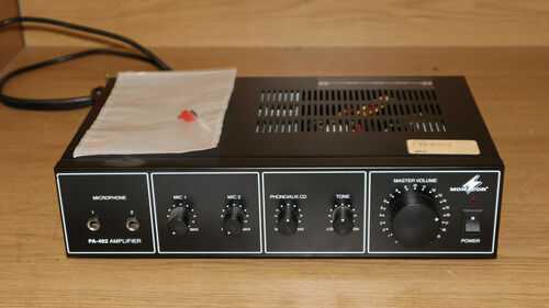 Monacor PA-402 Mono 100V 20W Mixer Amplifier