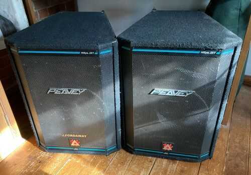 Peavey Hisys 2XT Speakers BW Equipped