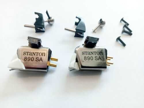 Stanton 890 Cartridges with 2 Extra Audiophile Hi-Fi Stylus