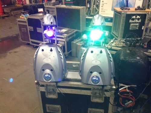 Pair of Acme Isolution IRock 6SD Mirror Scanning Lights