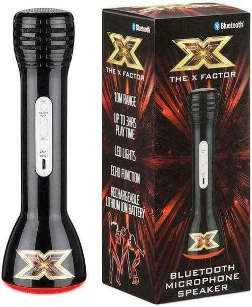 Toyrific The X Factor Microphone Karaoke Speaker Bluetooth Interactive