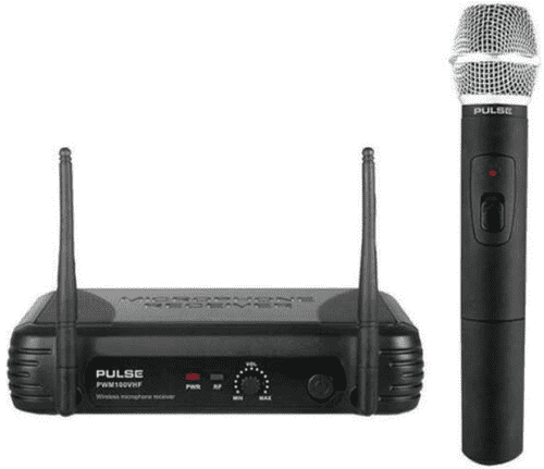 Wireless Studio Mic Audio System Handheld Receiver/Transmitter Microphone