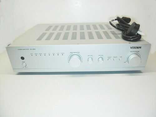 Vision AV2600 Amplifier. 100w@ 8 Ohms/Channel