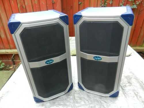 Karoke/Disco speakers - Pop Idol - 25 watt each.  Working okay