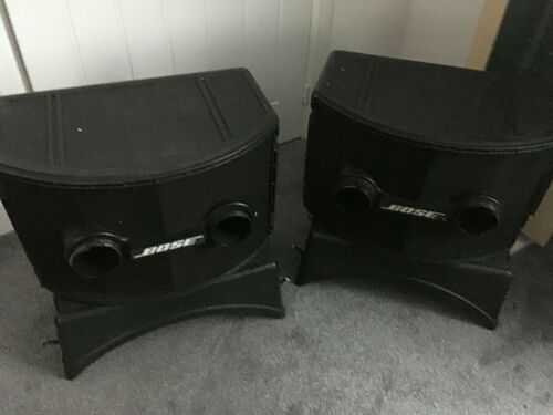 2 X Bose 802 Series 2 II speakers PA System with lids