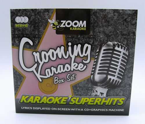 Zoom Karaoke CD+G - Crooning Superhits - Triple CD+G Karaoke Crooners Disc Pack