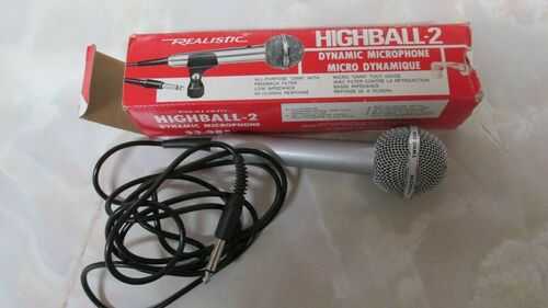 Realistic (Tandy) Highball2 Dynamic Omnidirectional Microphone