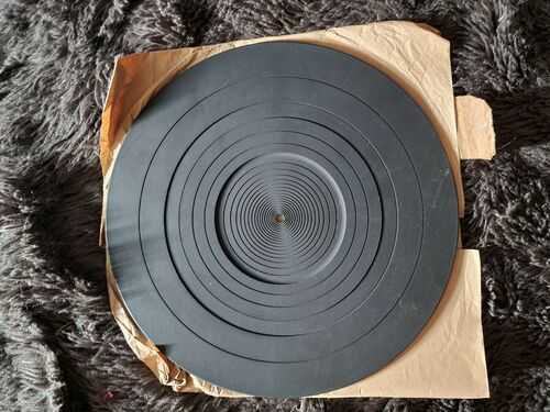 ORIGINAL TECHNICS SL-1200 1210 MK2 RUBBER TURNTABLE MAT 1980s