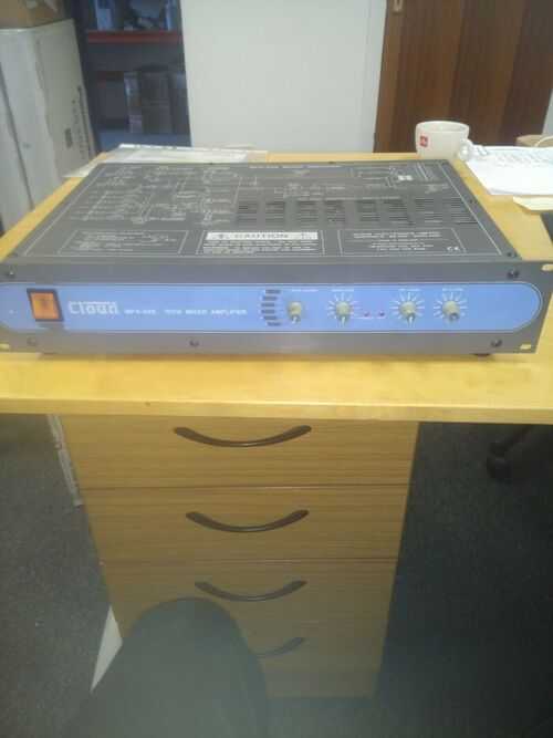Cloud MPA626 150W Mixer Amplifier s/n138584