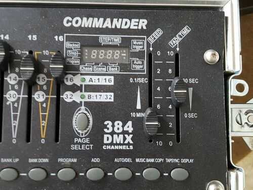 Commander DMX controller