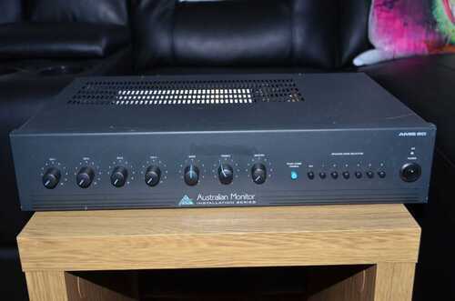 Australian Monitor AMIS-60 60 watt RMS pro/PA mixer amplifier.