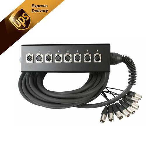 Audio Multicore Stage Box 10M. XLR Snake 8/0 [DP31040] multi core mic cable #3