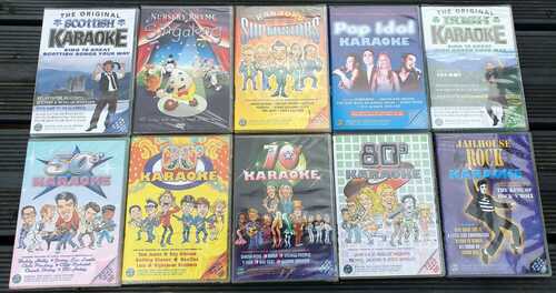 karaoke DVD's