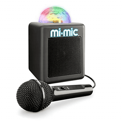Mi-Mic TY6149 Mini, Kids Karaoke Machine and Disco Cube Speaker, Portable with